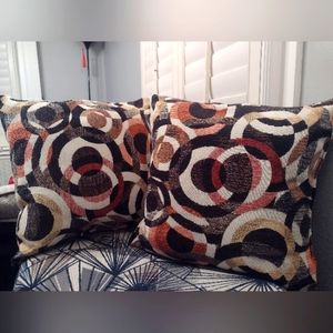 Urban Loft Series Multi Colored Pillows